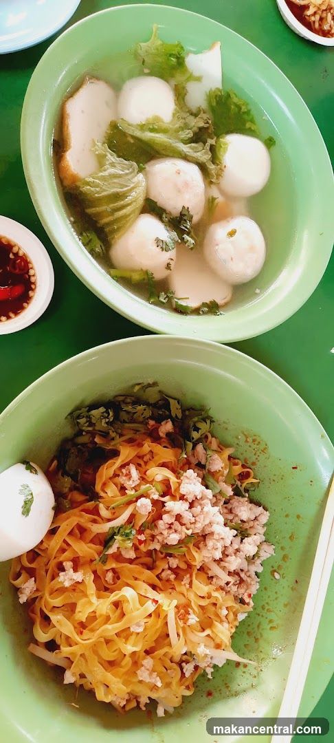 Noodles and Fishball Soup