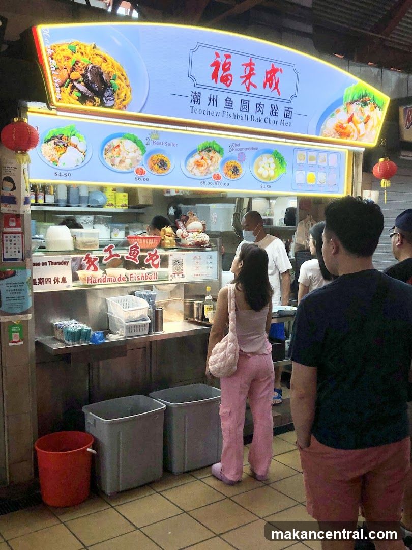 Food Stall with Menu
