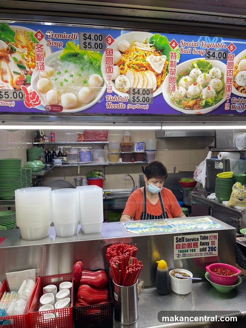 Food Stall Menu