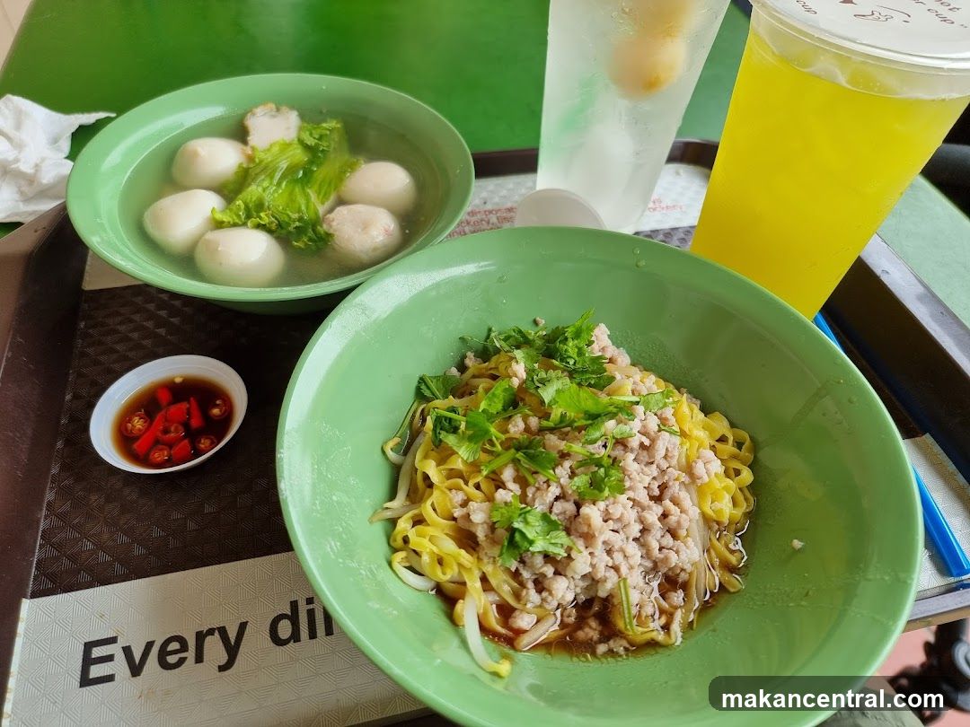 Noodles and Fishball Soup