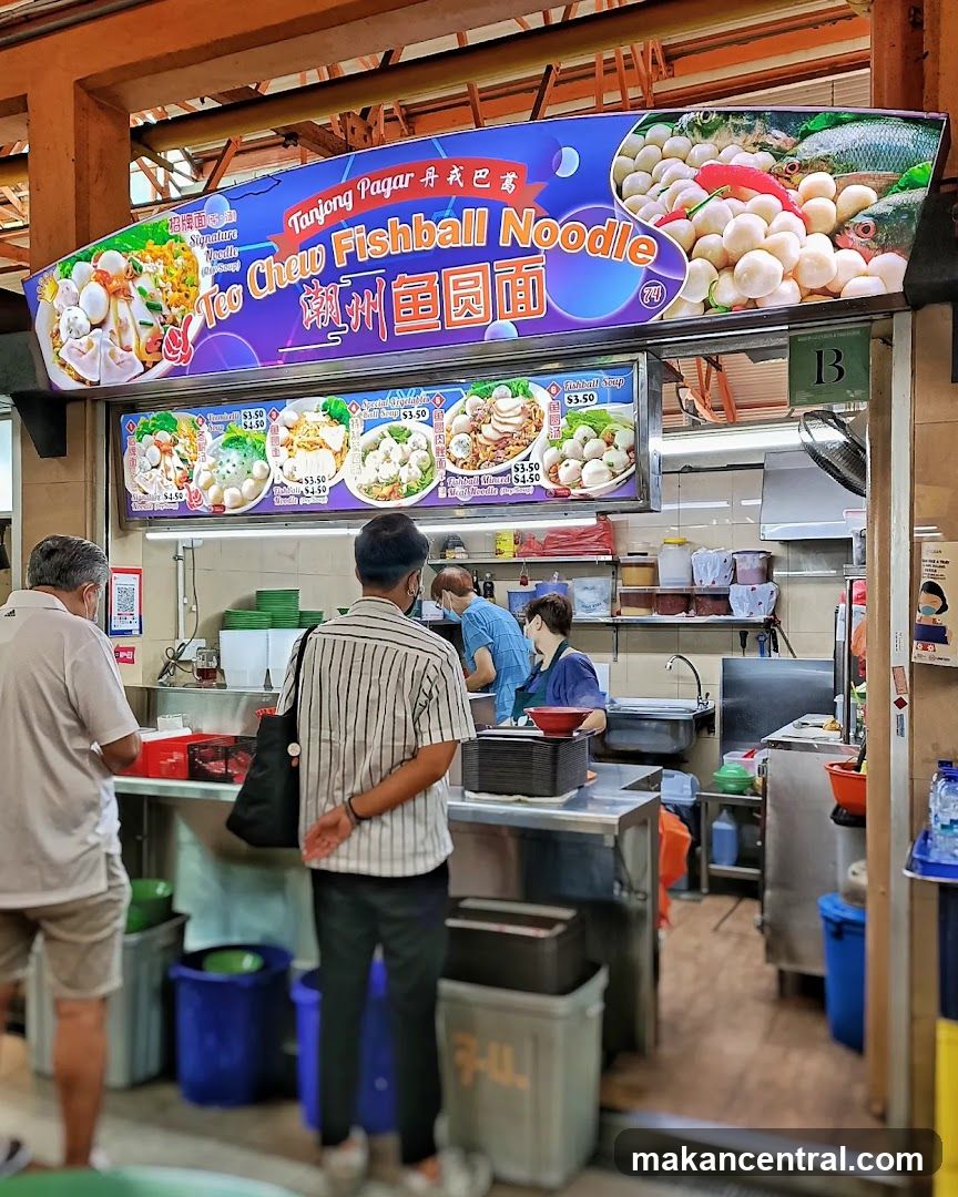 Tanjong Pagar Teo Chew Fishball Noodle