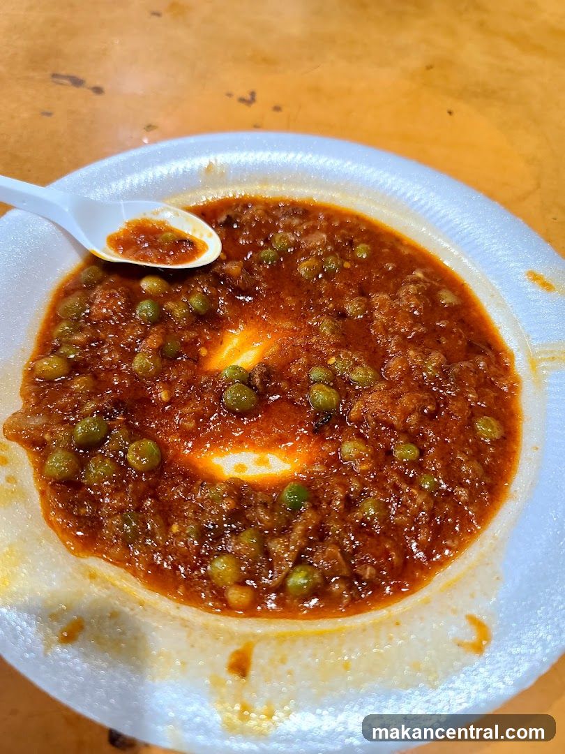 Spicy Pea and Meat Dish