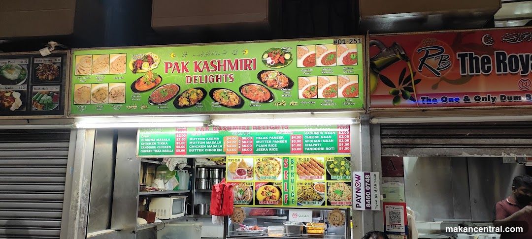 Pak Kashmiri Delights Menu