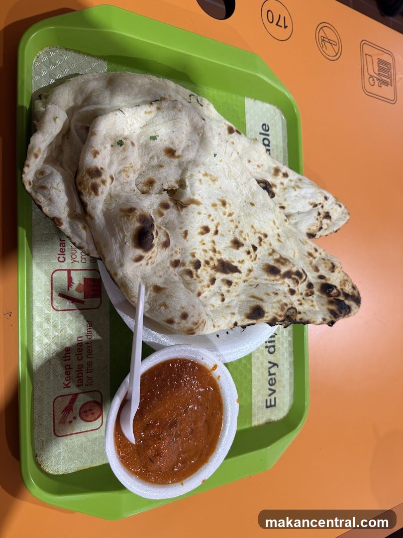 Naan with Sauce