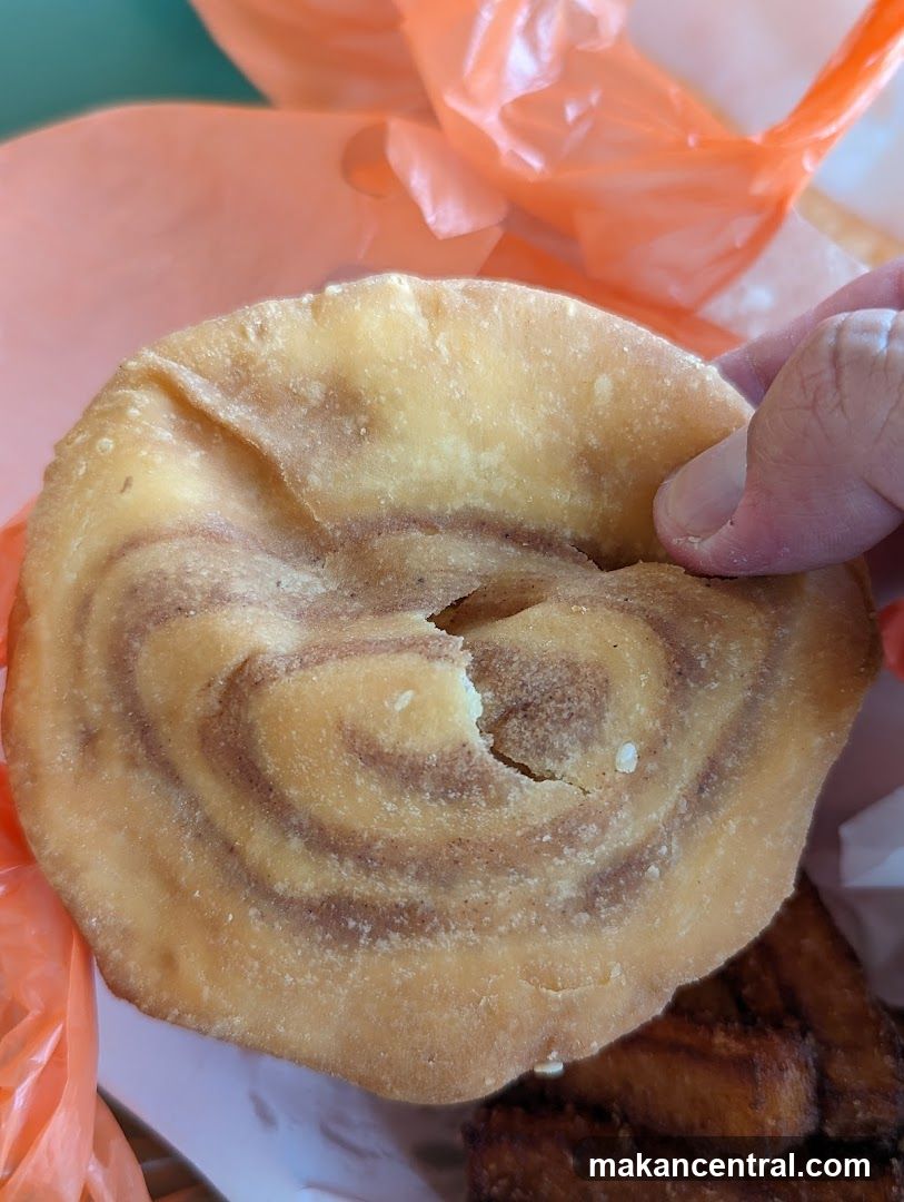 Fried Pastry with Swirls