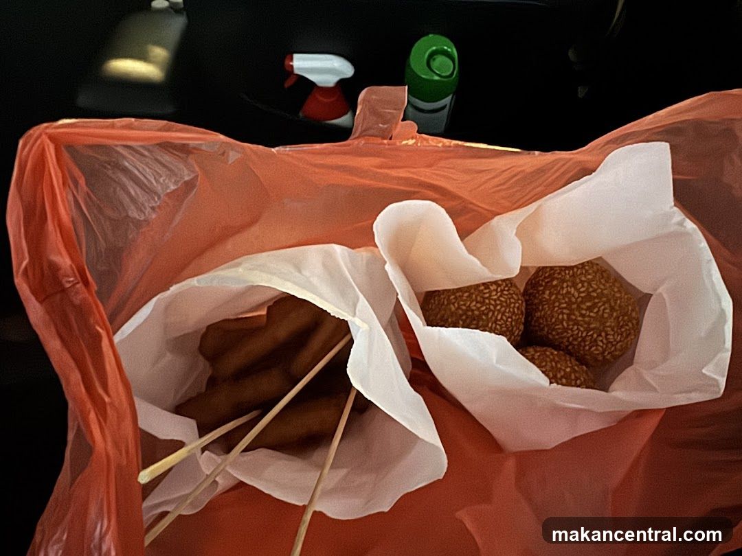 Fried Snacks in a Bag