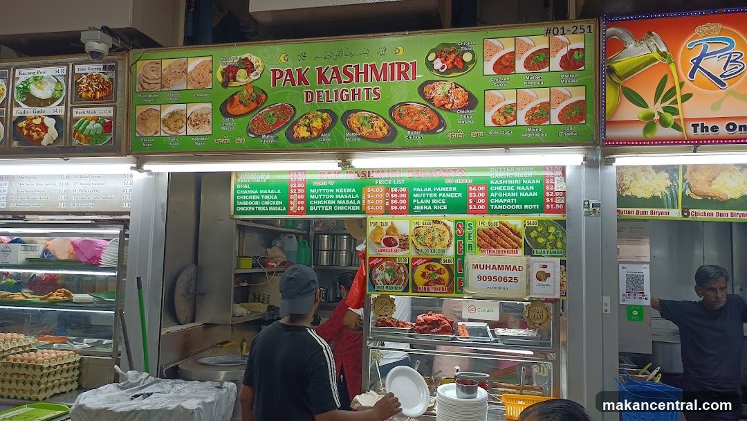Pak Kashmiri Delights Menu