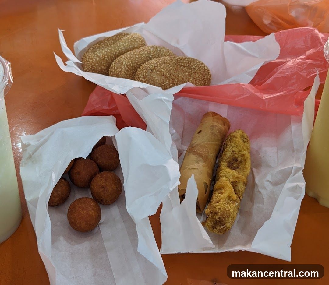 Assortment of Fried Snacks