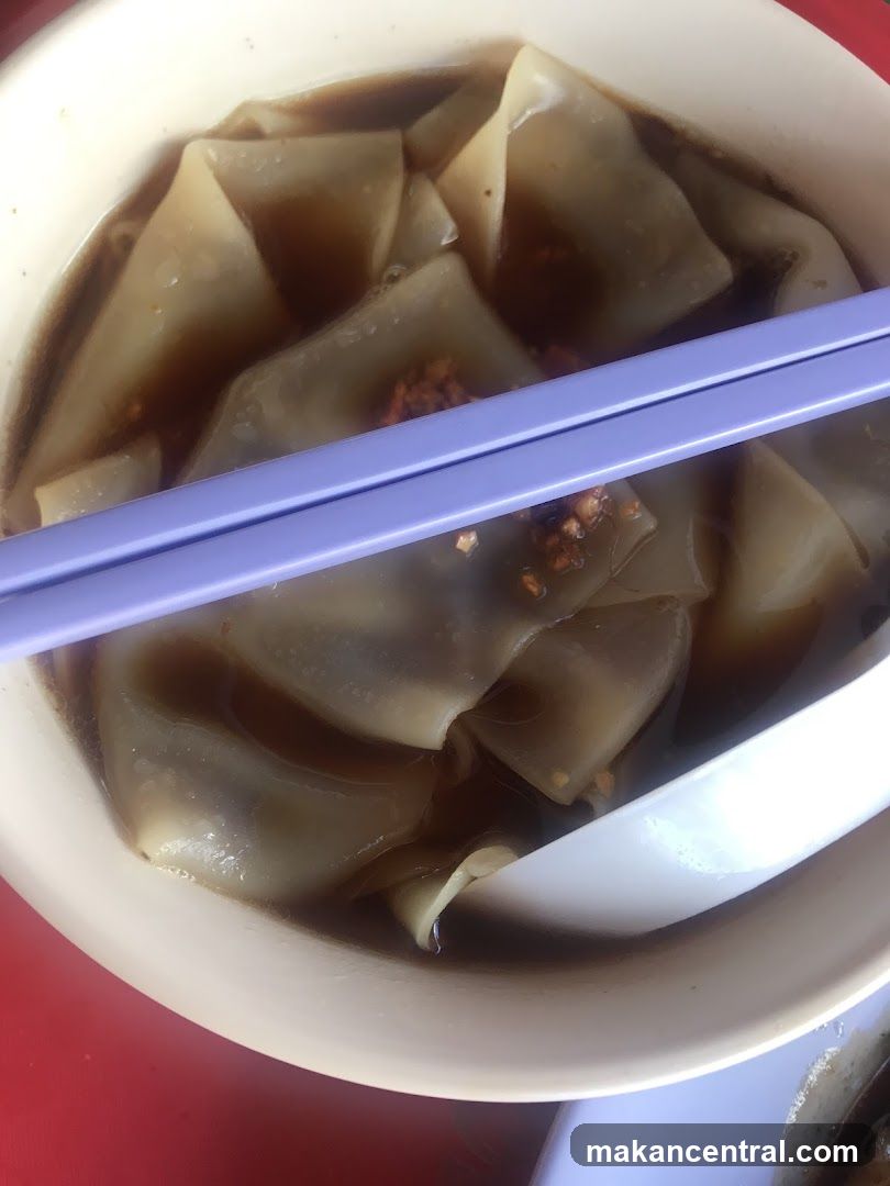 Noodle Soup with Chopsticks
