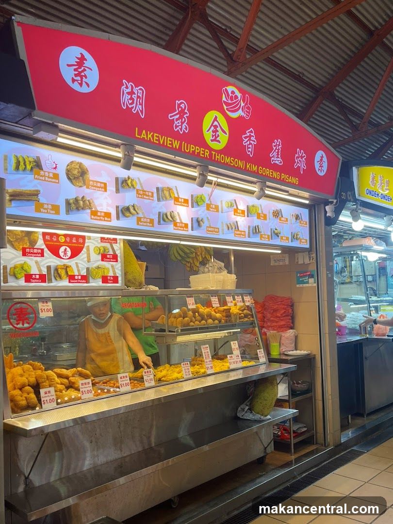 Fried Banana Stall
