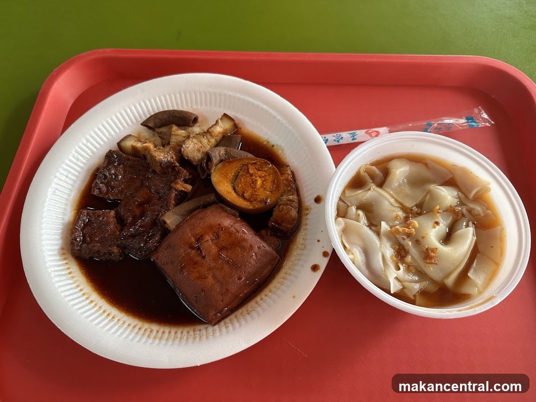 Braised Pork and Tofu with Noodles