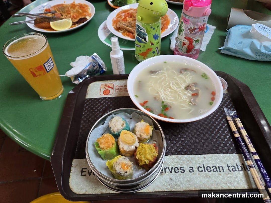 Food and Drinks on a Table
