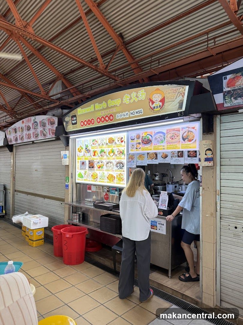 Food Stall with Menu