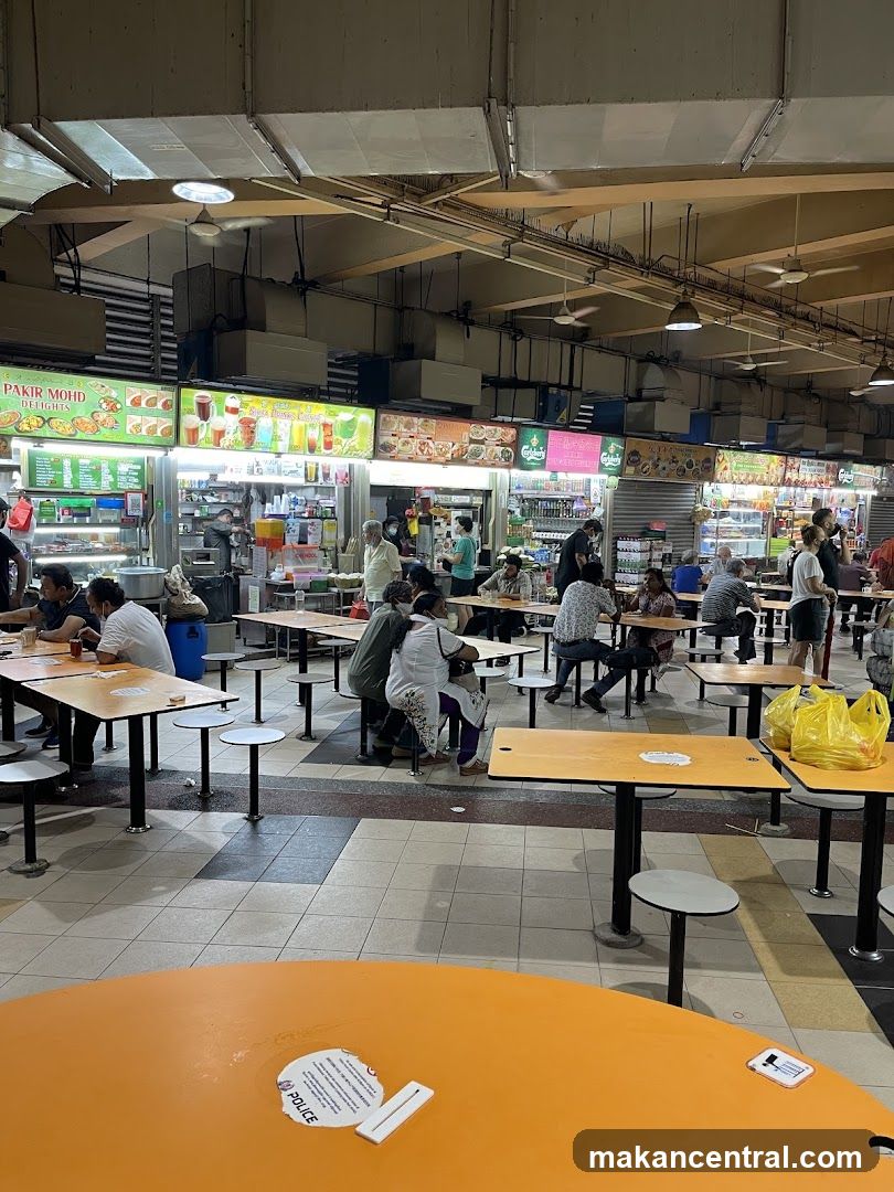 Hawker Centre Dining Area