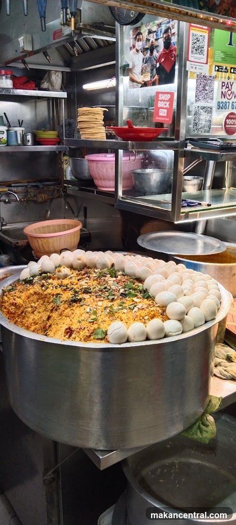Large Pot of Biryani with Eggs