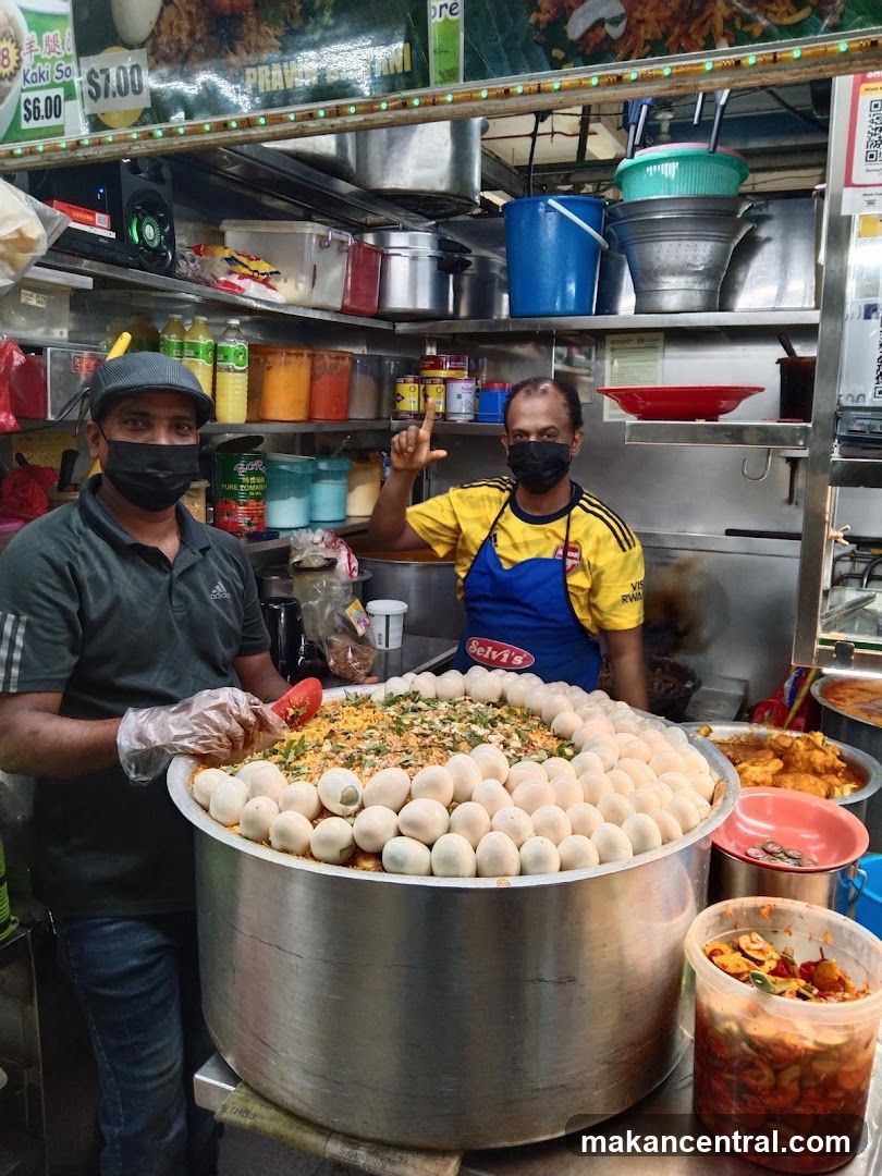 Food Stall with Two Men