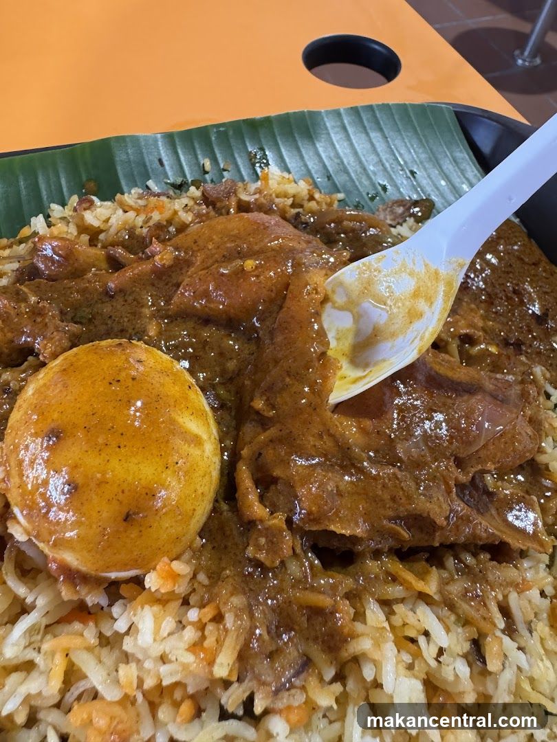 Chicken Biryani with Egg