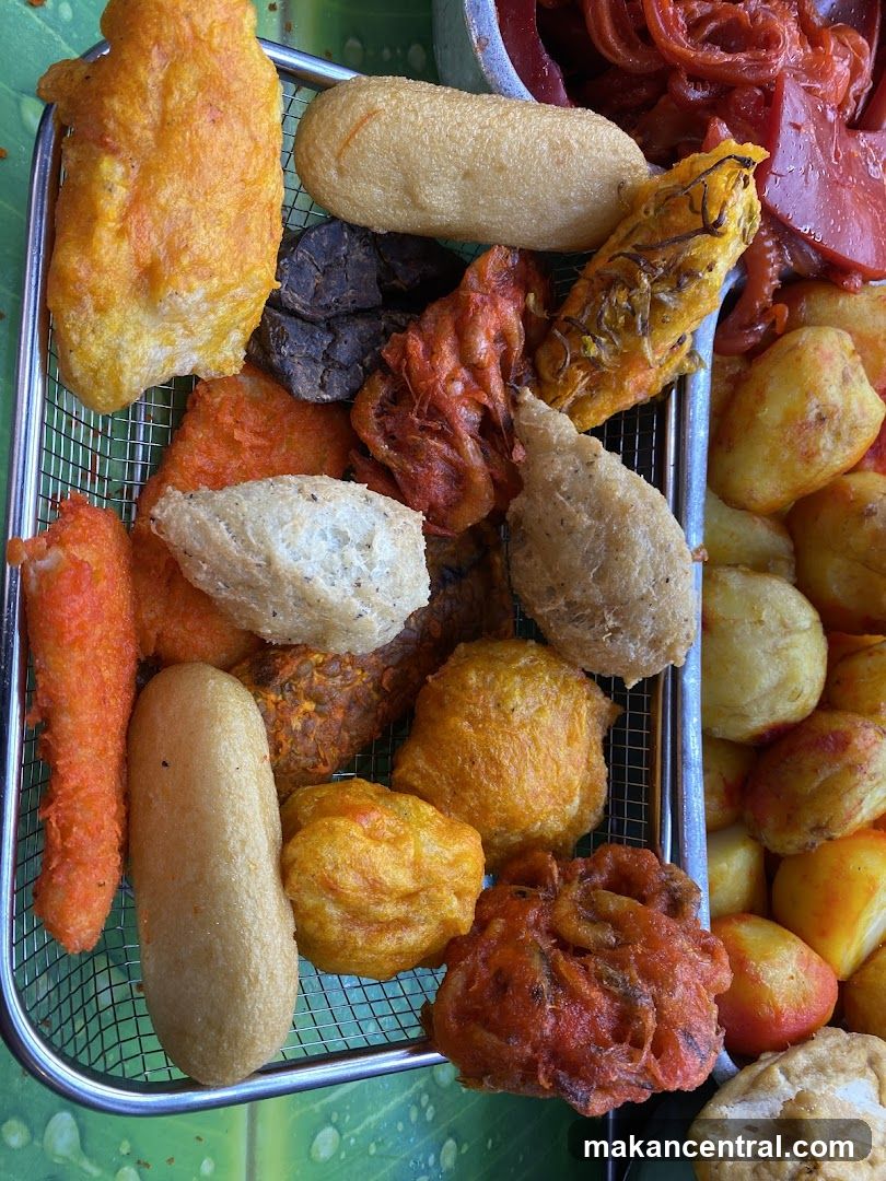 Assortment of Fried Foods