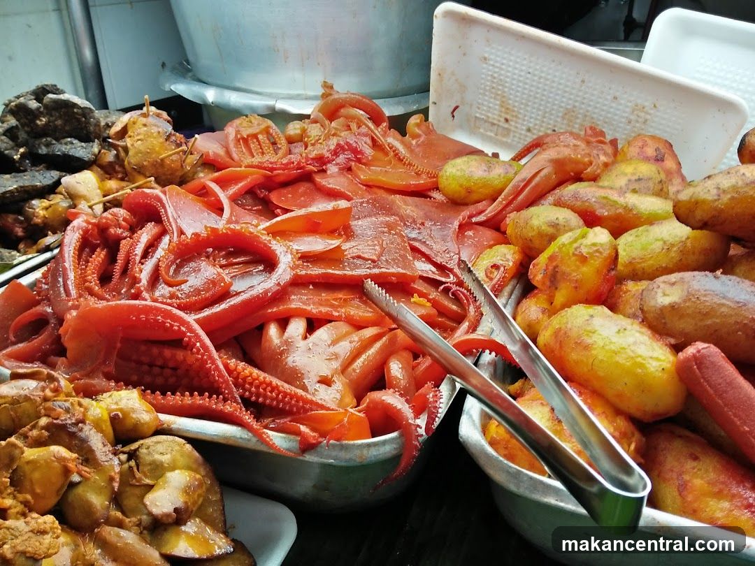 Cooked Seafood and Potatoes