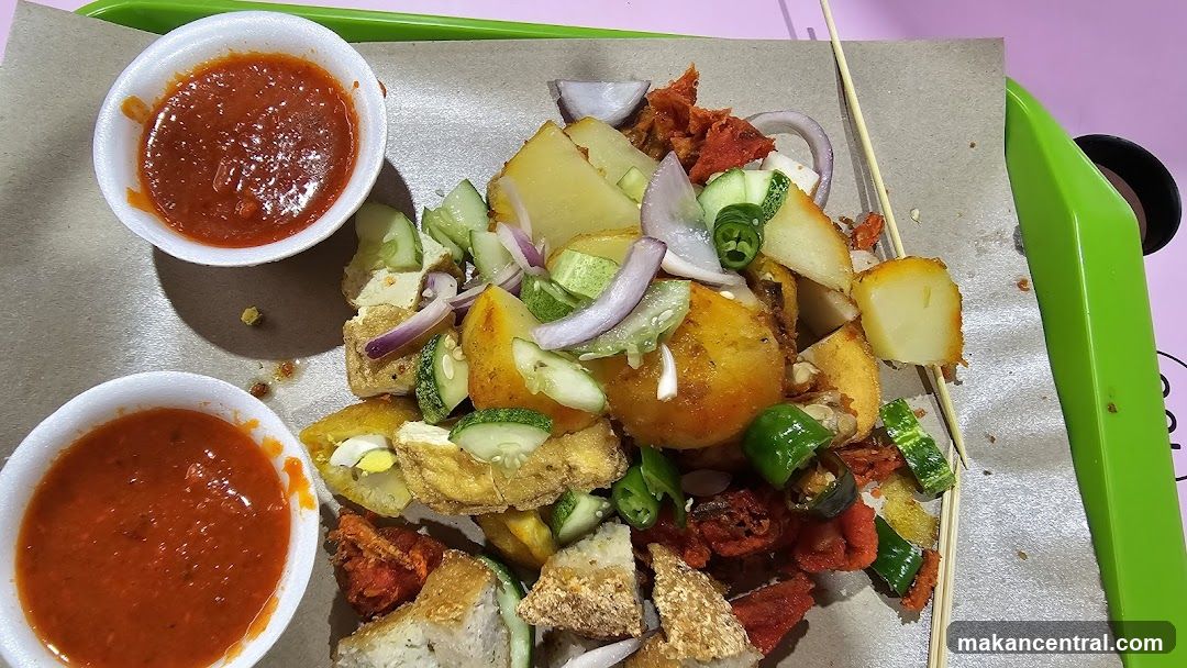 Fried Snacks with Chili Sauce