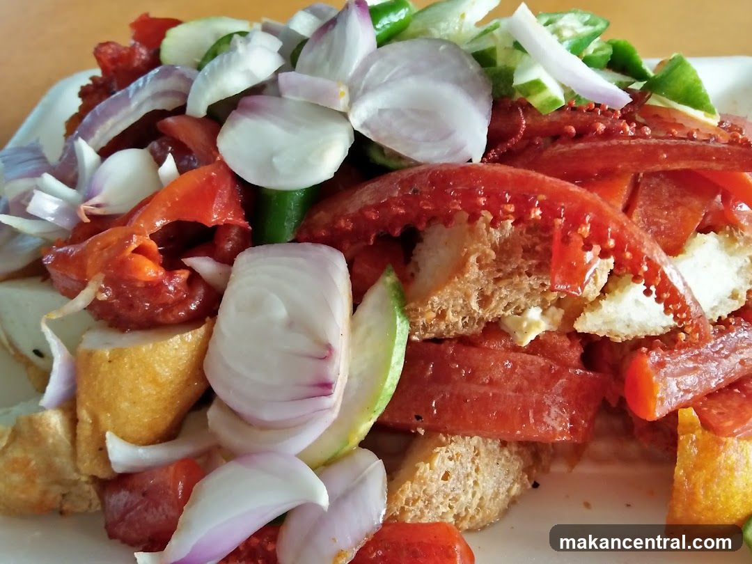 Salad with Onions and Tomatoes