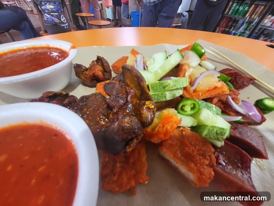 Assorted Fried Snacks with Dipping Sauce