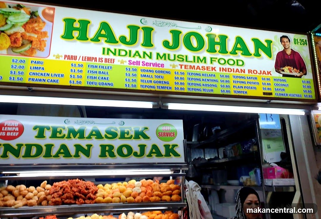 Haji Johan Indian Muslim Food Menu