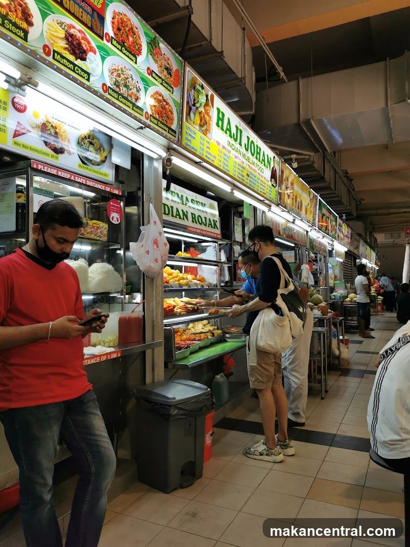 Food Stall with Menu Boards