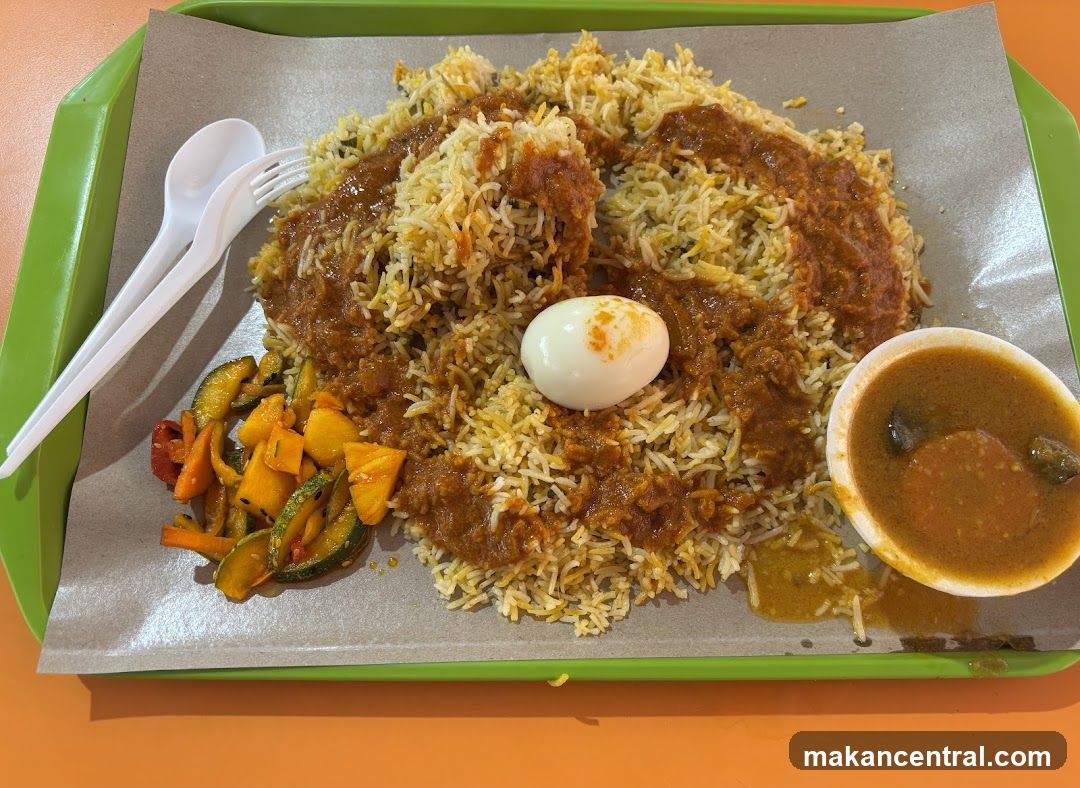 Biryani with Side Dishes
