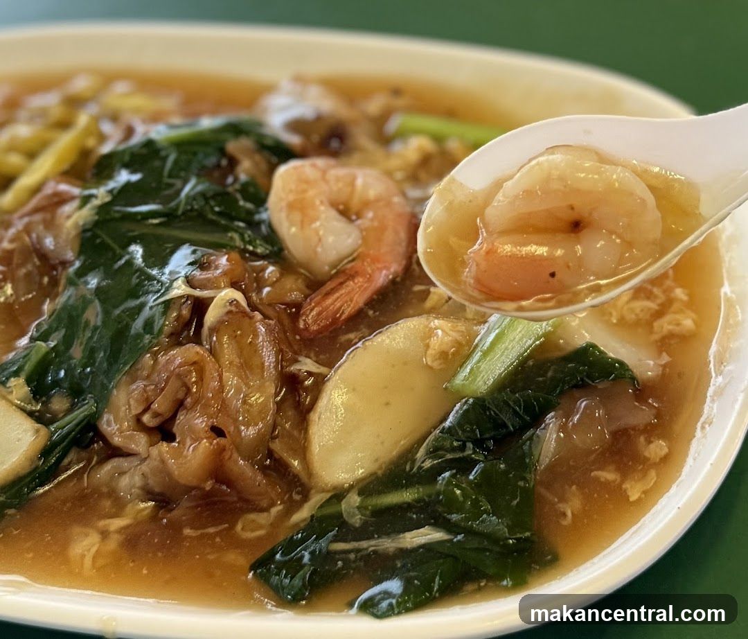 Shrimp and Noodles Dish
