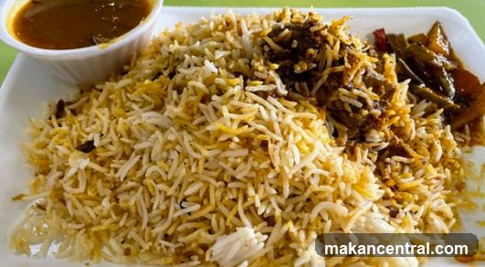 Biryani with Curry