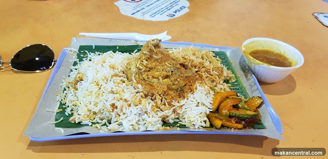 Chicken Biryani with Side Dishes