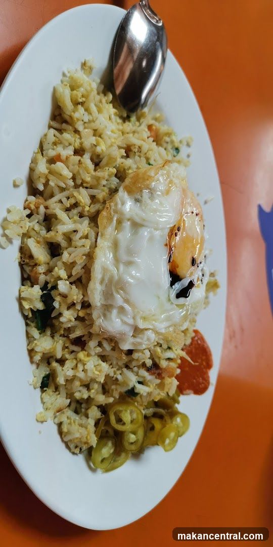 Fried Rice with Egg and Peppers