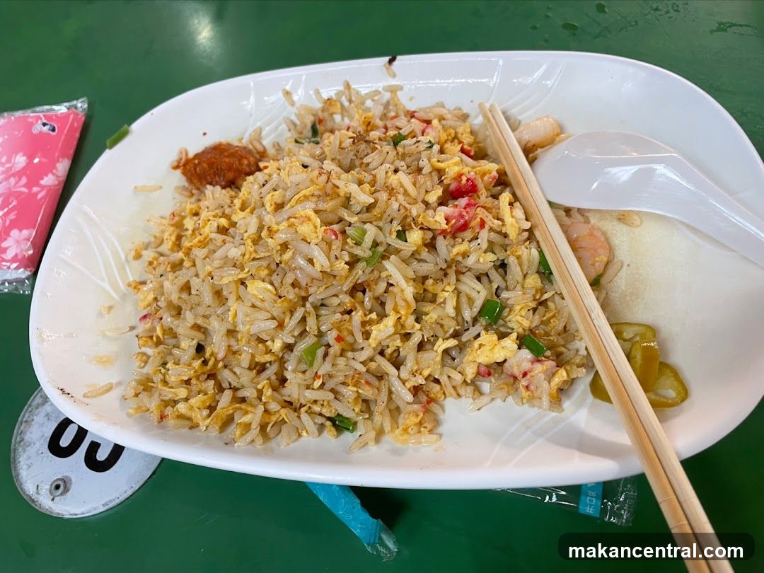 Fried Rice with Shrimp and Egg