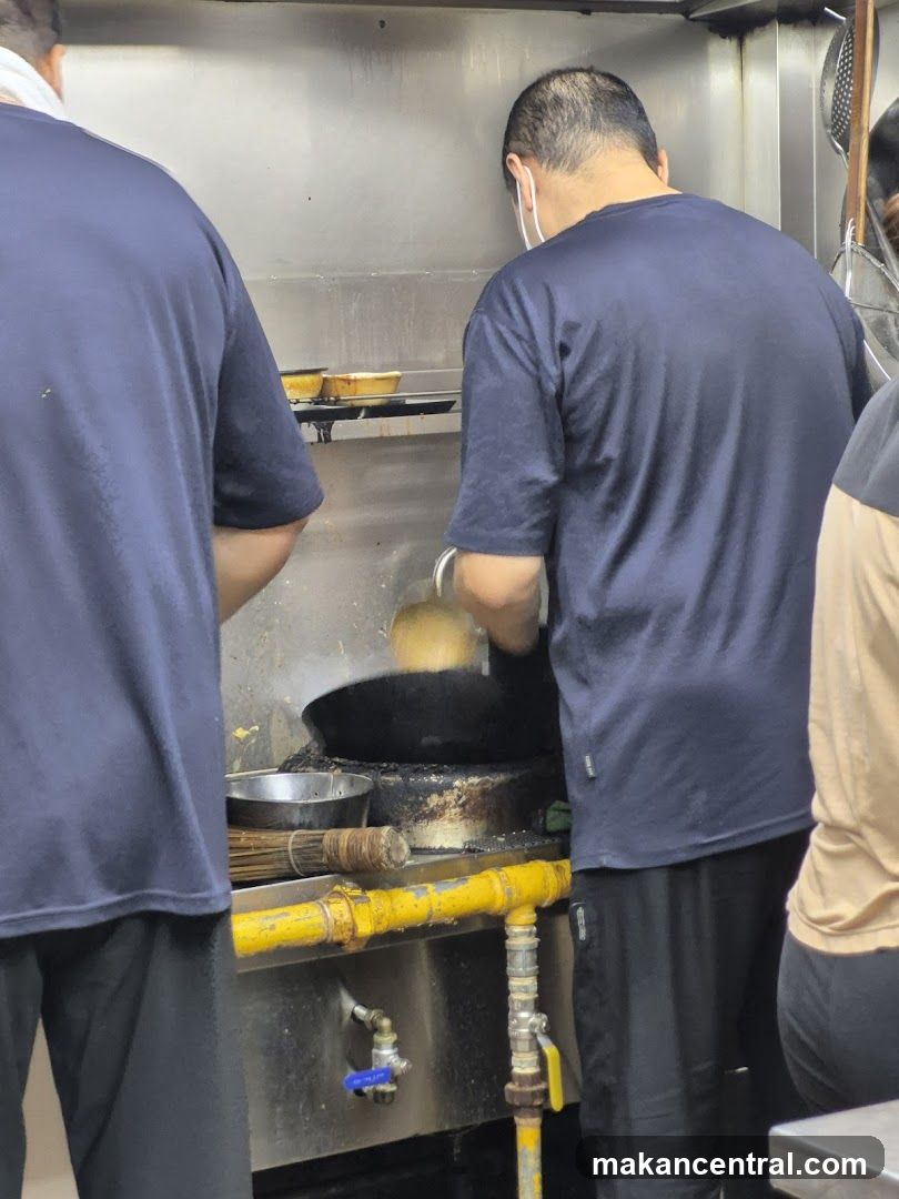 Kitchen Staff Cooking