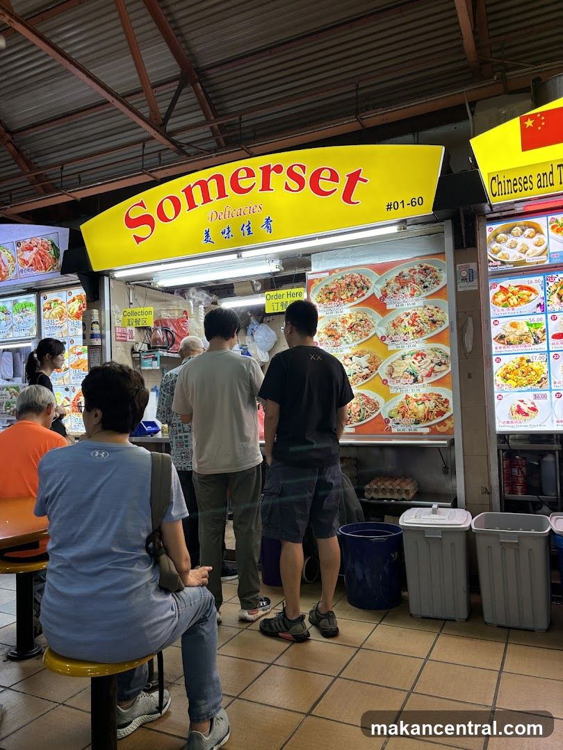 Food Stall with Menu