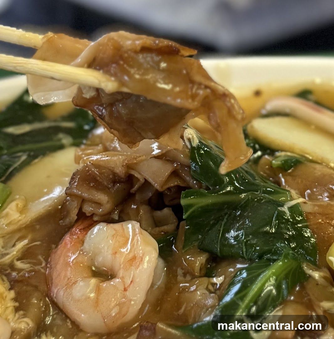 Noodles with Shrimp and Vegetables