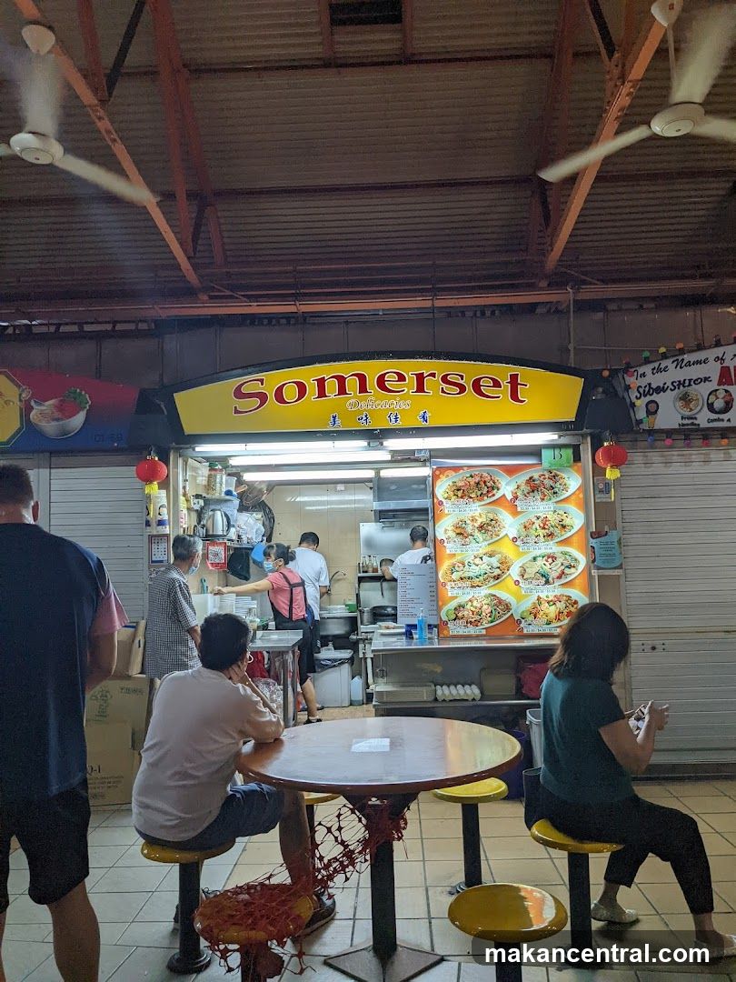 Food Stall with Menu Display