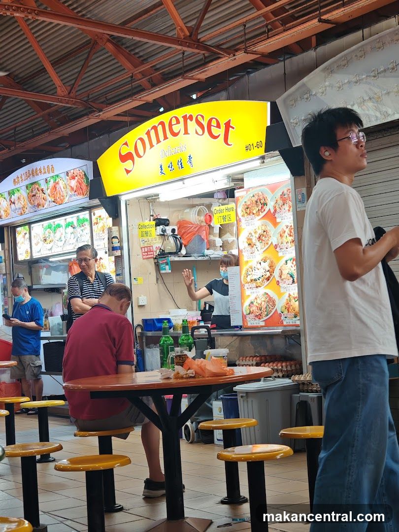 Food Stall with Menu Displays