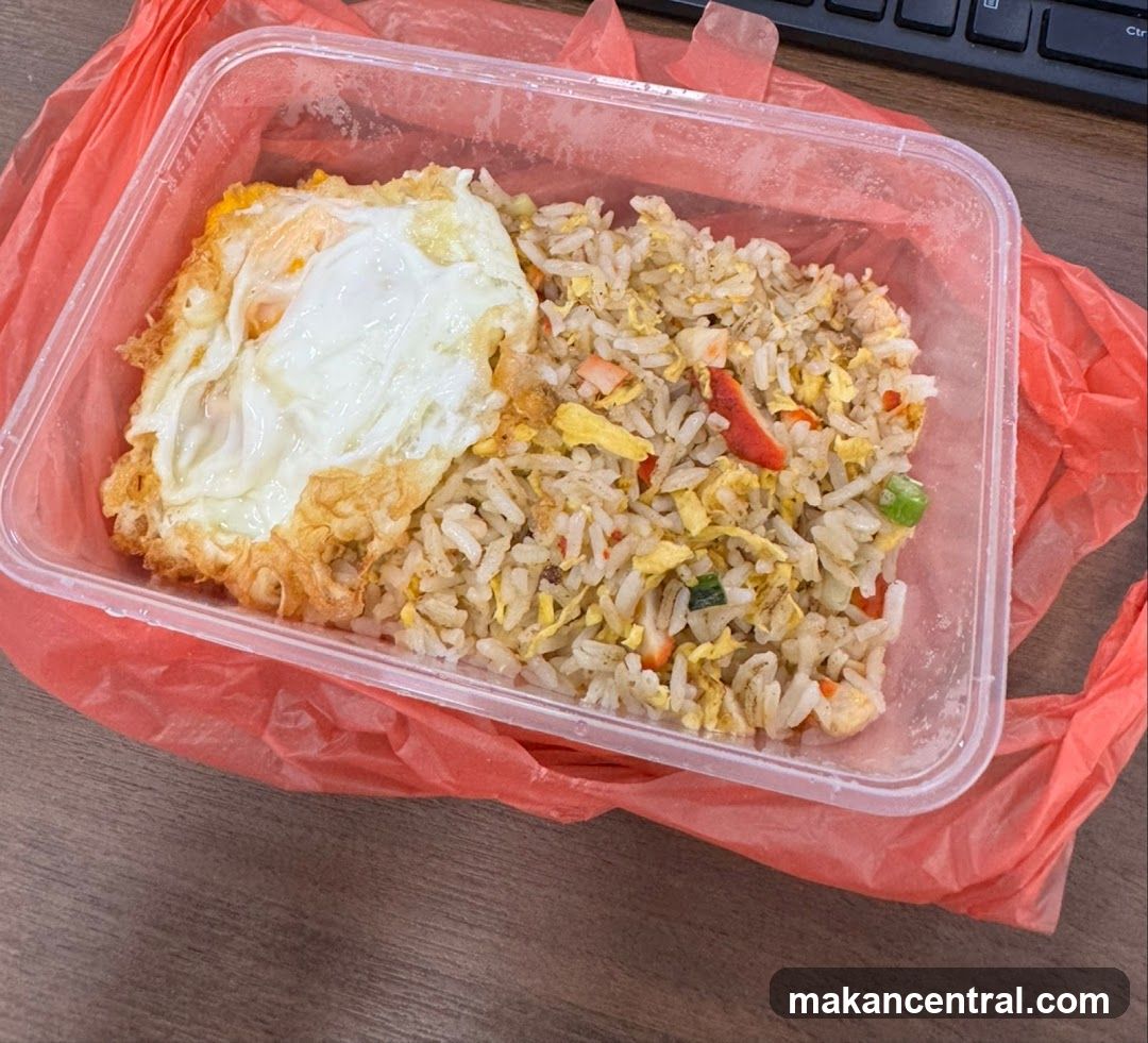 Fried Rice with Fried Egg