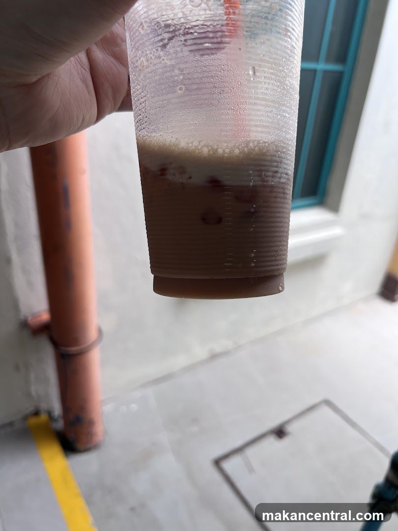 Iced Coffee in Plastic Cup