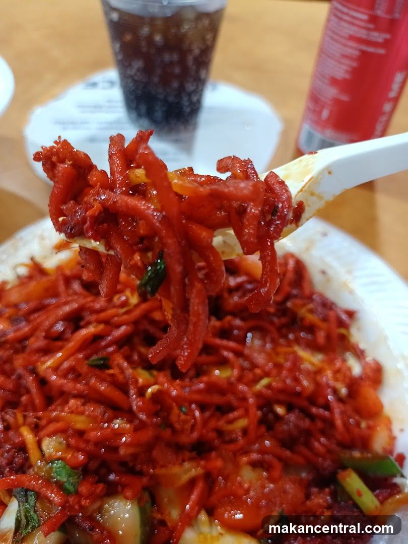 Spicy Noodles with Drink