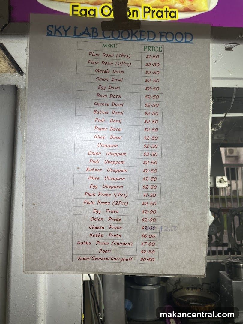 Sky Lab Cooked Food
