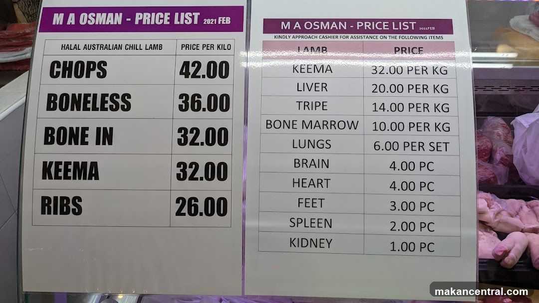 M A Osman