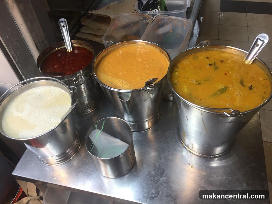 Indian Curries in Buckets