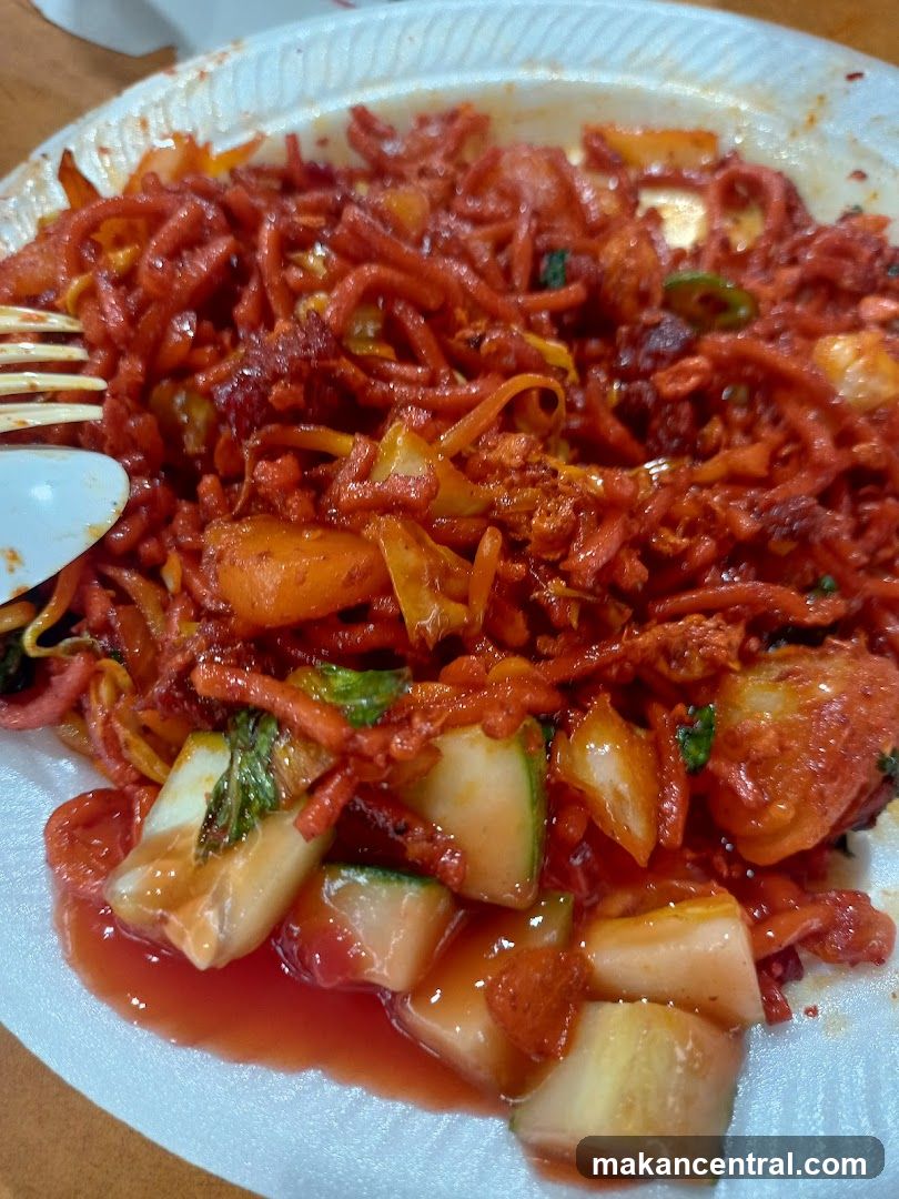 Spicy Noodles with Vegetables