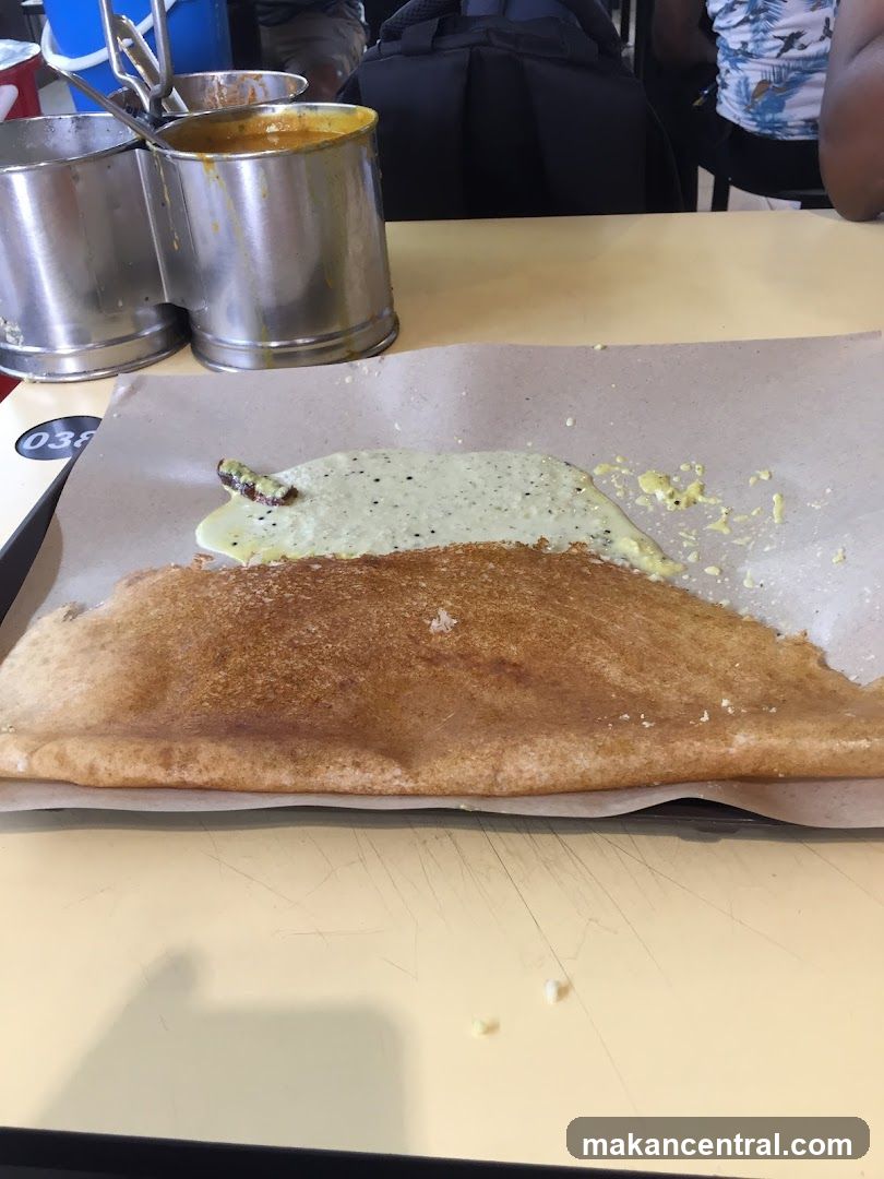 Dosa with Chutney