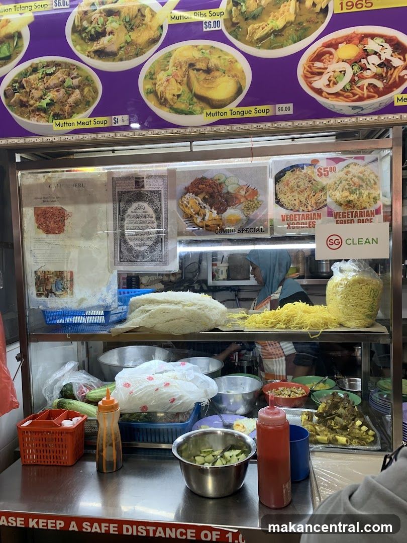 Food Stall Display