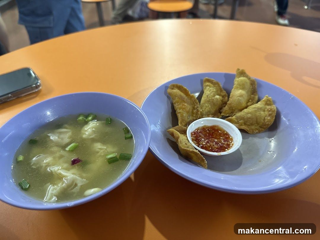 Fried Dumplings and Soup