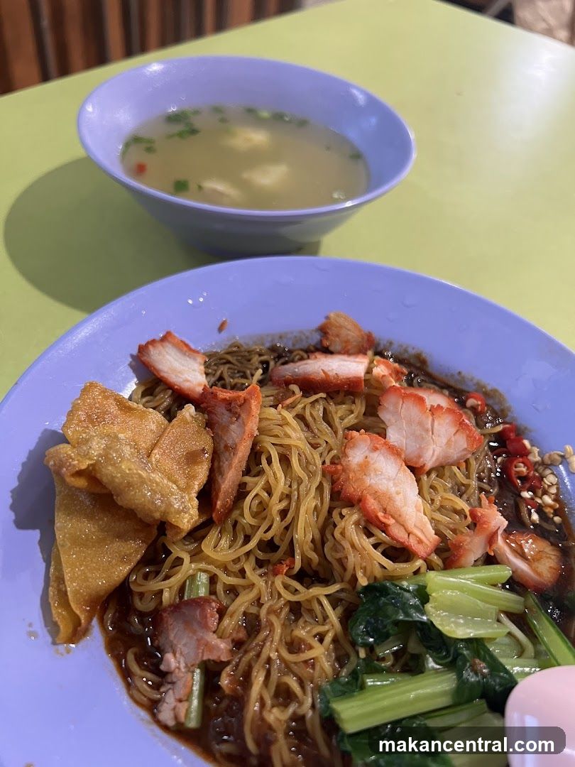 Noodles with Char Siu and Wontons